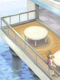 水上テラス